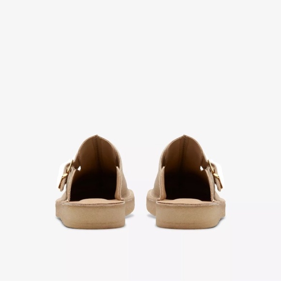 Clarks Trek Mule Crepe Sole Clogs - Picture 4 of 16